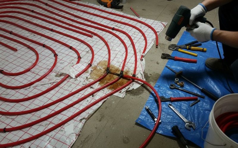 Hydronic Floor Heating Repair