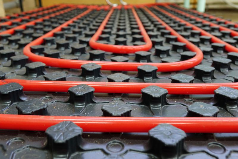 Repaired Floor Heating System